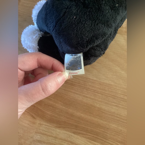 RARE VINTAGE Retired Set of two Ty Beanie Babies Bride and Groom 2002 - Picture 5 of 10